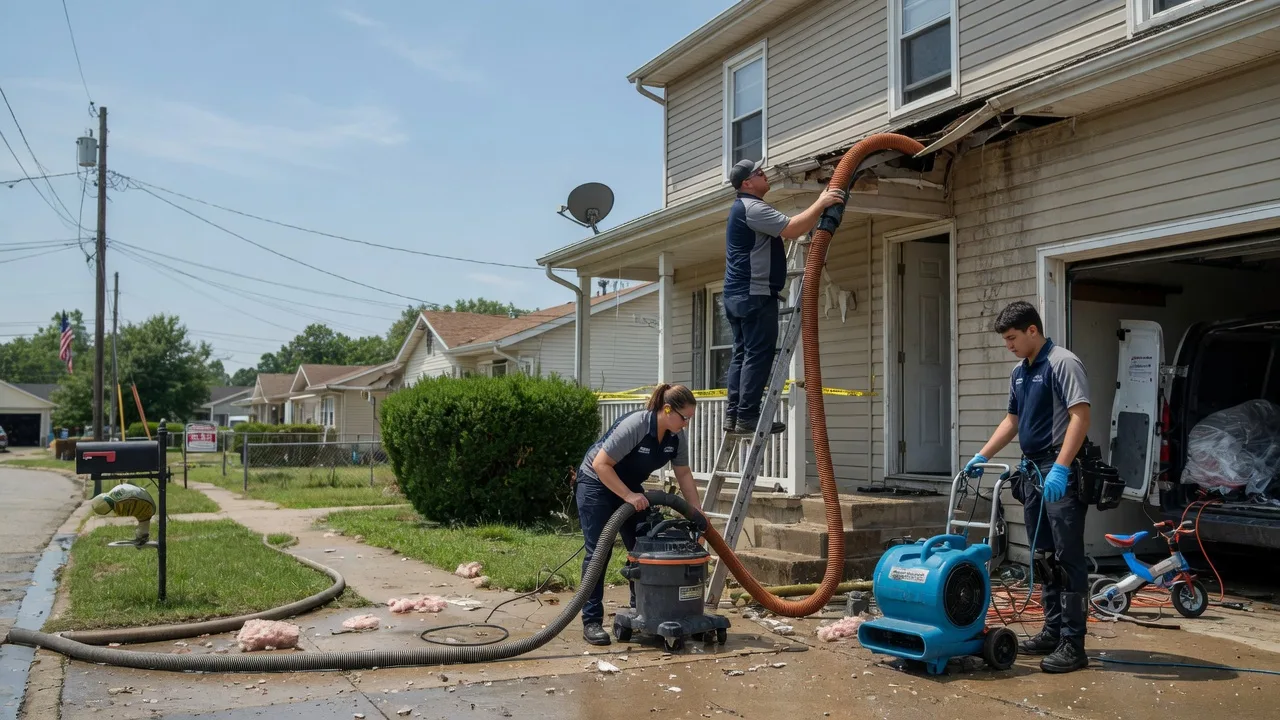 Water Damage Restoration in Four States, WV near me